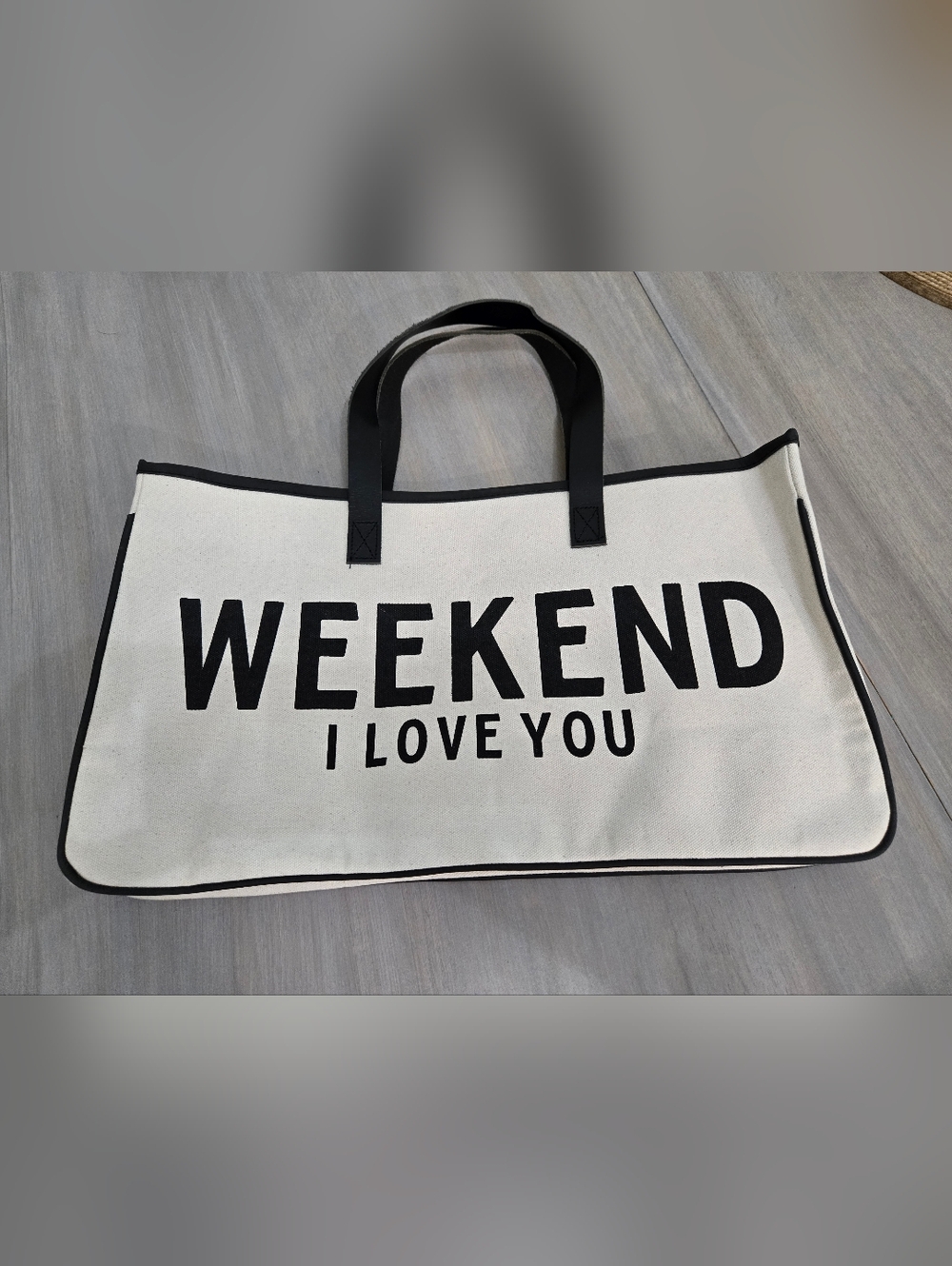 NWT Santa Barbara Tote Weekend I Love You Bag
